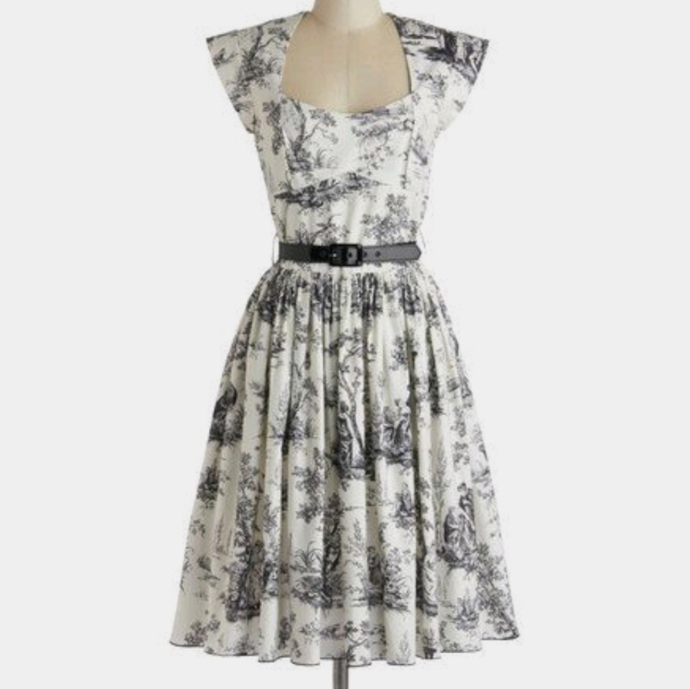 Bernie Dexter toile dress